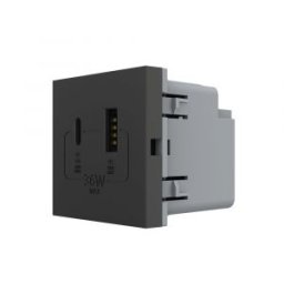 Modul Priza USB-A + USB-C LIVOLO â€“ Serie Noua