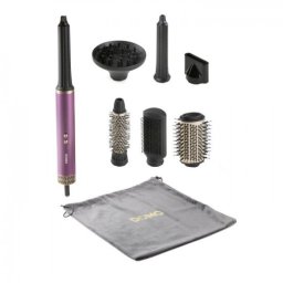 Perie cu aer cald multistyler 7 in 1 Domo DO54782HS, 7 accesorii, husa, 1500W, 110000RPM, 3 setari caldura, 2 viteze