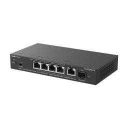 Switch 4 x RJ45 2.5G PoE, 1 x SFP+ 10G, 1 x RJ45 2.5G, Cloud Management - Ruijie Reyee RG-ES206MG-P