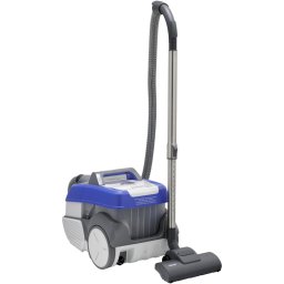 Aspirator cu spalare Zelmer ZVC9150D, Wet&Dry, 2100 W putere maxima, digital, perie turbo, reglare electronica a puterii de aspirare, rezervor apa 5.2 l, filtru HEPA 13, albastru/alb