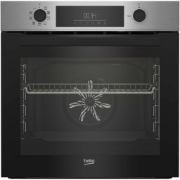 Cuptor incorporabil Beko BBIM11300XMP , Electric, 72 l, Multifunctional, Autocuratare pirolitica, RecycledNet™, AEROperfect™, SteamShine® Cleaning, 7 functii, Grill, Clasa A+, Inox