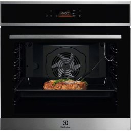 Cuptor incorporabil Electrolux LOE8P39X, Electric,Autocuratare pirolitica, Control touch, 171 de programe predefinite, Senzor gatire, Inchidere amortizata a usii, volum net 72 L, Clasa A+, Negru+Inox