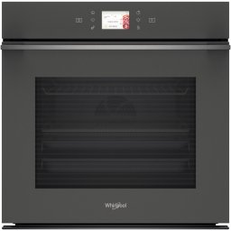 Cuptor incorporabil Whirlpool WOI118PT2SSMA, Electric, 73 l, Autocuratare pirolitica, Thenologie al 6-lea simt, Casa A+, Antracit