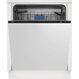 Masina de spalat vase incorporabila Beko BDIN28450C, 14 seturi, 8 programe, Clasa B, Deschidere automata a usii, Motor ProSmart Inverter, Fast+, 60 cm