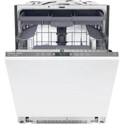 Masina de spalat vase incorporabila Candy Rapido CI 4C4F1A, 14 seturi, 8 programe, Clasa C, WiFi, 4Digit Blue Display, SS TUB , Speed-Drive Inverter Motor, MaxiTUB, Automatic Open Door, Start Delay, 60 cm