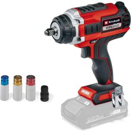 Surubelnita cu impact pe acumulator Einhell Power X-Change IMPAXXO 18/450 Solo, 18 V, motor Brushless, 400 Nm, 2100 RPM, fara acumulator/incarcator