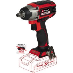 Surubelnita cu impact pe acumulator Einhell Power X-Change IMPAXXO 18/230 Solo, 18 V, Motor Brushless, 230 Nm, 2900 RPM, fara acumulator/incarcator