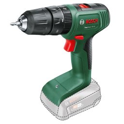 Masina de gaurit si insurubat (bormasina) pe acumulator cu percutie Bosch EasyImpact 06039D8100, 18 V, 1630 RPM, 40 Nm, 24.450 percutii/min, 13 mm mandrina rapida, cap surubelnita dublu, fara acumulator/incarcator
