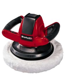 Masina de polisat auto PXC Einhell CE-CB 18/254 Li - Solo, Fara acumulator, 18 V, Diametru 254 mm + boneta textila + boneta sintetica