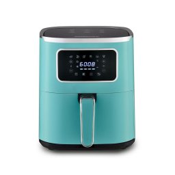 Set Air Fryer Heinrich's HFR 8216, 1450 W, 5 L, Verde, metal