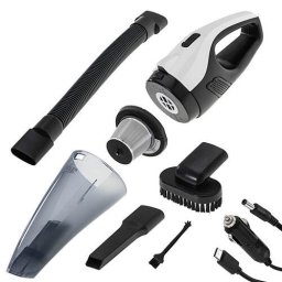 Aspirator auto ADLER, 60W, 5500Pa, acumulator 3600mAh, 5m cablu, negru/alb
