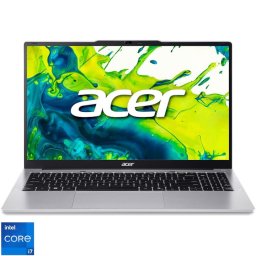 Laptop Acer Aspire Lite 15 AL15-72P-71X1 cu procesor Intel® Core™ i7-13620H up to 4.90 GHz, 15.6'', Full HD, IPS, 16GB DDR5 RAM, 1TB SSD, Intel® UHD Graphics, No OS, Pure Silver