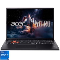 Laptop Gaming Acer Nitro Lite 16 NL16-71G-751G cu procesor Intel® Core™ i7-13620H up to 4.90 GHz, 16'', WUXGA, IPS, 165Hz, 16GB DDR5 RAM, 512GB SSD, NVIDIA® GeForce RTX™ 3050 6GB GDDR6, No OS, Shale Black