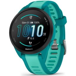 Ceas Inteligent Garmin Forerunner 165, Music, GPS, WiFi, Turcoaz-Aqua