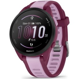 Ceas Inteligent Garmin Forerunner 165, Music, GPS, WiFi, Grena-Lila