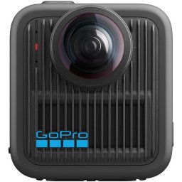 Camera video sport GoPro MAX 2, 360 grade, video 8k, senzor 29 MP, GPS, Rezistent la umiditate, Time-Lapse, Negru