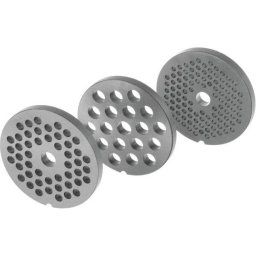 Set de 3 discuri BOSCH 12027329, Disc de 3mm (fin), Disc de 4.8mm (mediu), Disc de 8mm (grosier), Otel inoxidabil, Nu lasa gust sau miros
