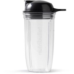 Cana cu capac nutribullet ANBC24DL - AS00002871, 700ml, Pentru Blender Combo, Pro 1000, Select, Smart Touch si Triple Prep System