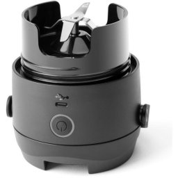 Baza cu motor reincarcabil nutribullet AS00007592, Pentru nutribullet Flip, 11.1V, Capac cu maner de transport si lama din otel inoxidabil