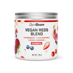 GymBeam Vegan Reds Blend 195 g strawberry