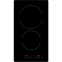 Plita vitroceramica Crown VCPK32.C, 3000W, 2 zone, Timer 90 min, Negru