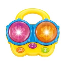 Toba interactive pentru copii 18 luni+, cu lumini si sunete, galben