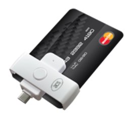 Card reader ACR39U-NF smart card reader Indoor USB 2.0 White