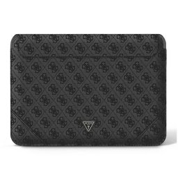 Husa Guess Sleeve GUCS16P4TK 16" Negru/black 4G Uptown Triangle logo