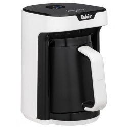 Aparat cafea turceasca Fakir Kaave Mono, 535W, Luminasense Technology, 4 cesti, Avertizare sonora, Control digital, Alb