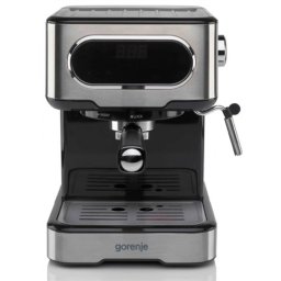 GORENJE ESCM15DBK creator espresso 15 bar 1100W 1.5 l argint / negru