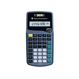 CALCULATOR de BIROU Texas Instruments STIINTIFIC TI-30XA, 10 digiti TI002384 (timbru verde 0.18 lei)