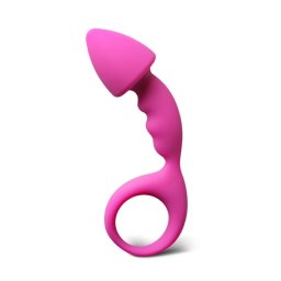 Dildo anal Curved Comfort Magenta