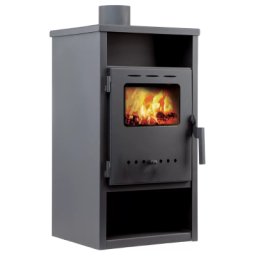 Semineu Miklos Steel Economic 7kW, patrat, lemne, brichete, carbune