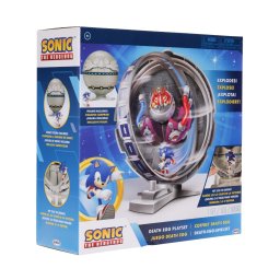 Nintendo sonic - set de joaca cu figurina sonic, death egg