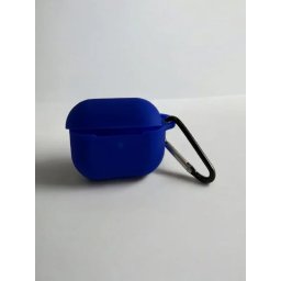 Husa AirPods Silicon Joe Clip pentru AirPods 3 Bulk Albastru