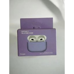 Husa AirPods Silicon Joe pentru AirPods 3 Bulk Mov