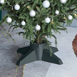 Suport brad de Craciun, verde, 55,5x55,5x15 cm GartenMobel Dekor