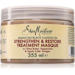 Shea Moisture Jamaican Black Castor Oil Strengthen & Restore mască fortifiantă pentru păr 355 ml