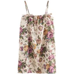 LAURA ASHLEY Cămăşi de noapte 'Uffington' șampanie / verde / mov lavandă / negru