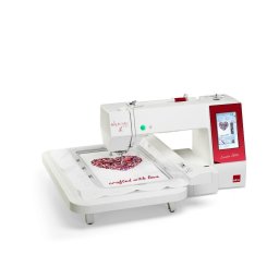 Masina de brodat eXpressive 830L CE, Alb, 180 modele de broderii incorporate, 6 fonturi de broderie