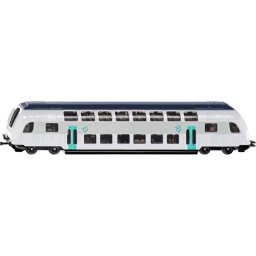 SIKU INTERNATIONAL RATP double-decker train, model vehicle