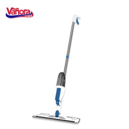 Mop spray, microfibra, Albastru