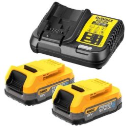 KIT STATIE INCARCARE 2AH DEWALT + 2 X ACUMULATORI 18V 1.7AH POWERSTACK