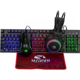 MARVO Loot 40 set UK engleză negru