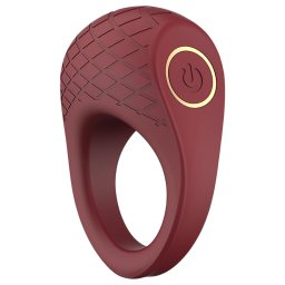 Dreamtoys Ivy - inel vibrator penis - silicon - bordo