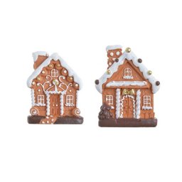 Figurina casuta+magnet pentru decoratiuni Craciun