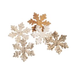 Fulg nea scoarta pentru aranjamente florale set 36 buc