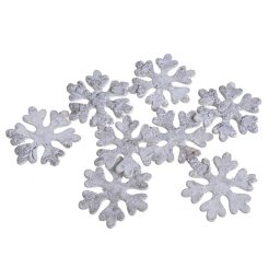 Fulg nea scoarta pentru aranjamente florale set 18 buc