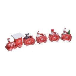 Figurine trenulet color pentru decoratiuni Craciun set 5 buc
