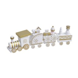 Figurine trenulet color pentru decoratiuni Craciun set 4 buc